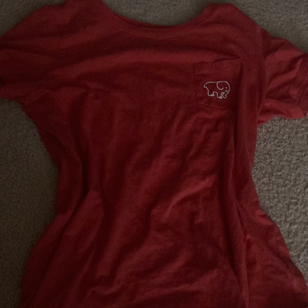 Red ivory Ella shirt